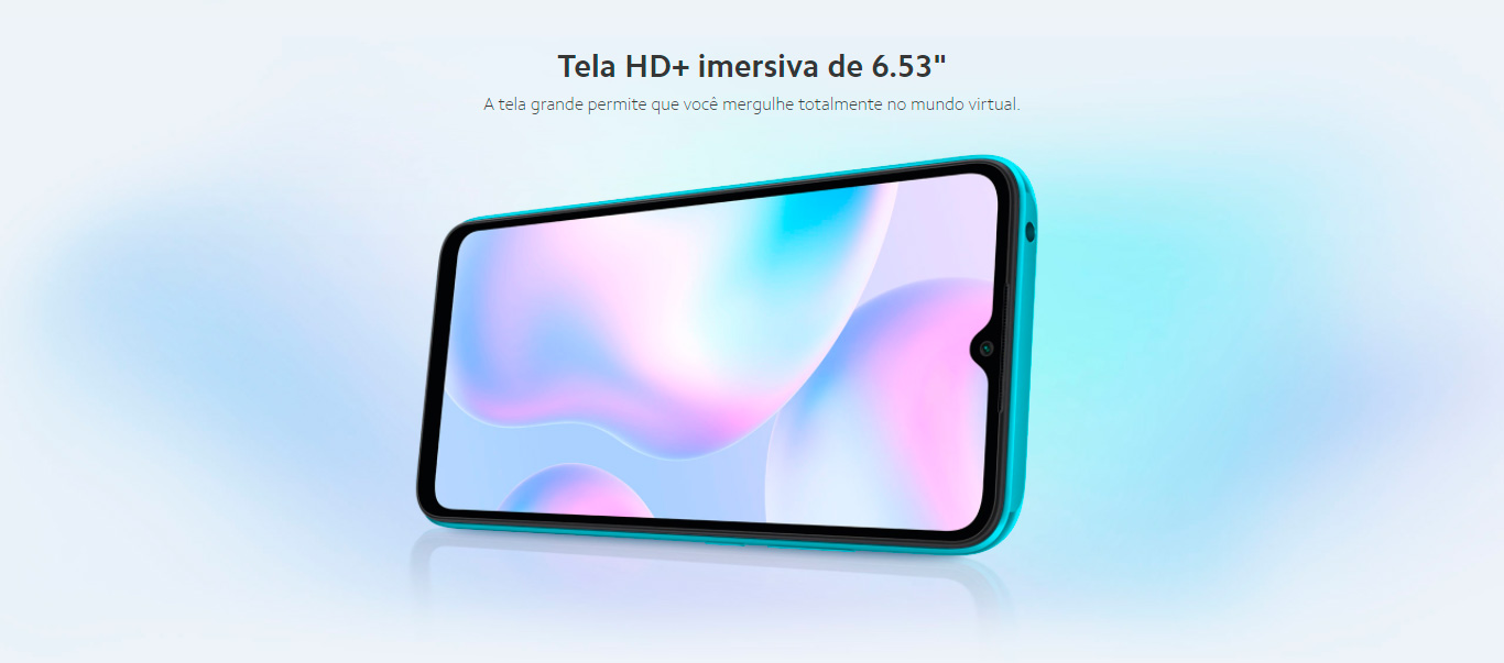 Smartphone Xiaomi Redmi 9A 32GB 2GB RAM Tela 6.53